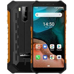 Ulefone Armor X5 Android 10 4G āra viedtālrunis bez līguma, astoņkodolu 3 GB RAM 32 GB ROM, 5,5 collu IP68 / IP69K robusts mobilais tālrunis, divas SIM kartes, 13MP + 5MP + 2MP, 5000 mAh akumulators, GPS WiFi NFC