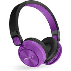 Energy Sistem Headphones BT Urban 2 Radio Violet (austiņas MicroSD MP3 atskaņotājs, FM radio, Bluetooth