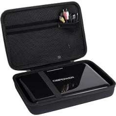 'Khanka DB DBPOWER 10.5 Portable DVD Player Hard Case Travel Carry Bag