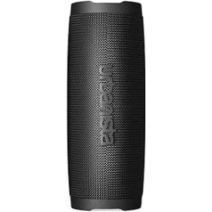 Urbanista Nashville bezvadu skaļrunis Bluetooth 5.2 dubultā savienošana pārī, pārnēsājams skaļrunis IPX7 ūdensizturīgs, 18h atskaņošanas laiks, pogu vadība, skaļa stereo skaņa, āra skaļrunis, melns