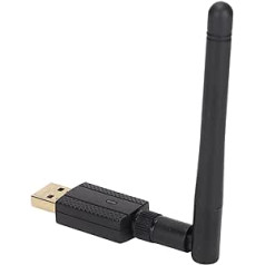 USB WiFi Adapter, 2 in 1 Bluetooth Receiver WiFi Transmitter 600M Wireless USB Adapter for PC Desktop Support Xp/Win7/Win8.1/Win10/Mac