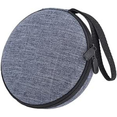 Portable Heavy Duty CD Player Case with Hard Carrying Strap for Travel Storage Compatible with CD Player 276/204/511/611/711/711T/903TF/611T/C105 Gueray Headphone USB and AUX Cable