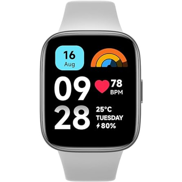 Xiaomi Redmi Watch 3 Active pelēks