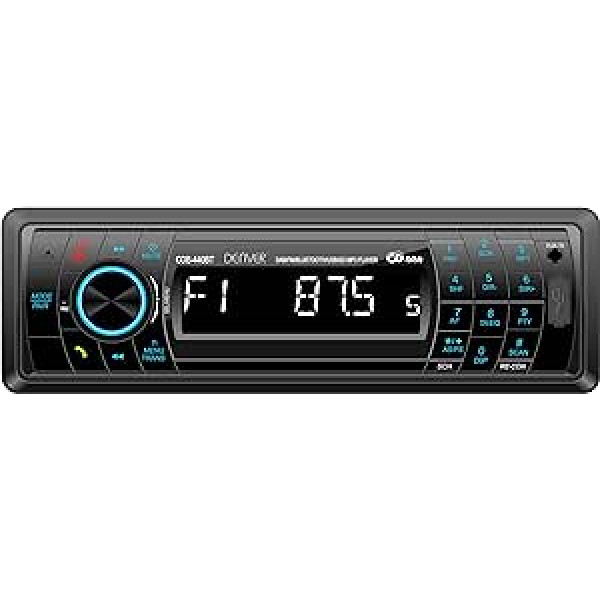 Denver CDB-440BT Autoradio ar DAB+, Bluetooth, USB, SD-Karte, AUX Schwarz