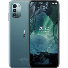 Nokia G11 viedtālrunis, 6,5 collu HD+, 90 Hz kadru nomaiņas ātrums, Android 11, Google asistents, 3 GB RAM/32 GB ROM, uSD Atbalsta līdz 512 GB, 5050 mAh, 13 MP, 2 MP makro, 18 W saderīgs ar ātro uzlādi, ledus