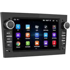 [1+32G] CAMECHO Android 13 automašīnas radio 2 DIN ar navigācijas sistēmu priekš Vauxhall Corsa Astra Antara Vectra Zafira Meriva Vivara Combo Signum, 7 collu skārienjutīgs displejs ar USB Bluetooth WiFi FM spoguļiem pa kreisi