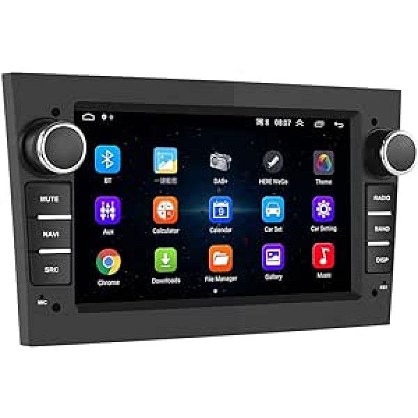 [1+32G] CAMECHO Android 13 automašīnas radio 2 DIN ar navigācijas sistēmu priekš Vauxhall Corsa Astra Antara Vectra Zafira Meriva Vivara Combo Signum, 7 collu skārienjutīgs displejs ar USB Bluetooth WiFi FM spoguļiem pa kreisi