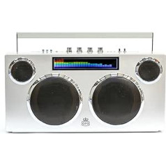GPO Manhetenas Bluetooth skaļrunis — Stereo Boombox, 100 W