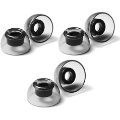 AZLA SednaEarfit Crystal for TWS 3 Pairs / Galaxy Buds 2 (S/MS/M 3Pr izmērs)