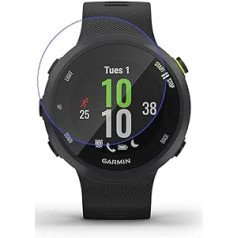 Disscool 0,33 mm rūdīta stikla ekrāna aizsargs, kas paredzēts Garmin Forerunner 45/45S ar īstu stiklu