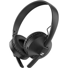 Sennheiser HD 250BT Bluetooth 5.0 bezvadu austiņas ar AAC, aptX™, aptX™ zemu latentumu, skaņas pārveidotāja tehnoloģiju un iebūvētu mikrofonu, akumulatora darbības laiku 25 stundas, ātru uzlādi ar USB-C