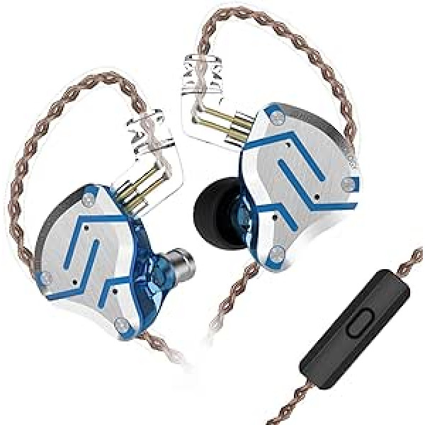 KZ ZS10 Pro 4BA + 1DD In-Ear Austiņas HiFi Clear Bass Mūziķa Austiņas Austiņas Trokšņu slāpēšanas Monitora Austiņas ar Noņemamu Kabeli