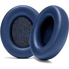 WC PadZ Studio Pro - īpaši biezi ausu spilventiņi priekš Beats Studio PRO, ko ražojis Wicked Cushions | Uzlabota PU āda, lielāka auss atvere, uzlabotas putas | Navy