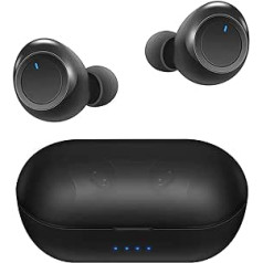 Bluetooth 5.0 ievietojamas austiņas, bezvadu austiņas ar mikrofonu, IPX5 ūdensizturīgas Bluetooth austiņas, bezvadu austiņas ar skārienvadību, bezvadu sporta austiņas ar stereo skaņu skriešanai, sporta zāle,