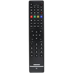 Remote Control for MEDION RC1208 LCD LED 3D HD Smart TV – black