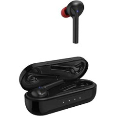 Hama Spirit Go Bluetooth austiņas (True Wireless In Ear Black, Bezvadu, ar USB C uzlādes kastīti), mazas