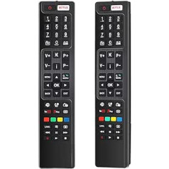 Alkia RC4848F Remote Control for Hitachi TV 49HK6T74U 43HB6T72U 32HB6J61U 48HK6T74U 55HB6T72U 48HD6T74 55HB6T72U