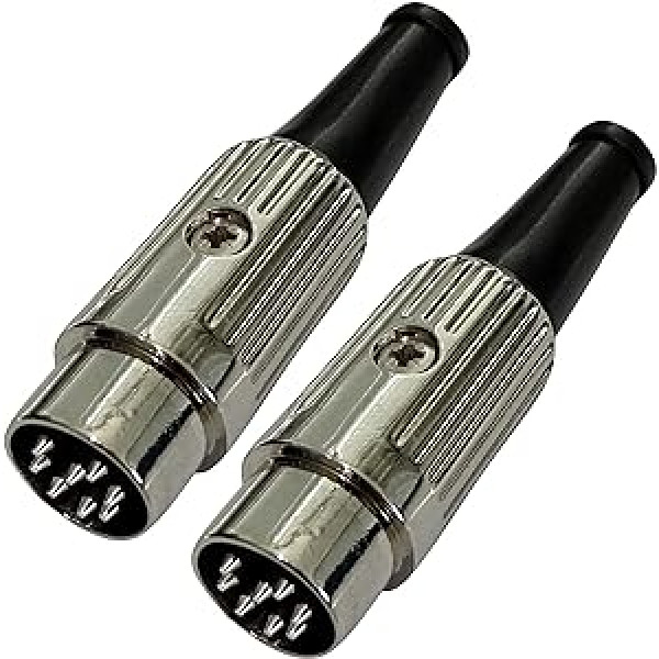 Aerzetix: 2 x DIN spraudnis 8-Pin 270 °C 19575