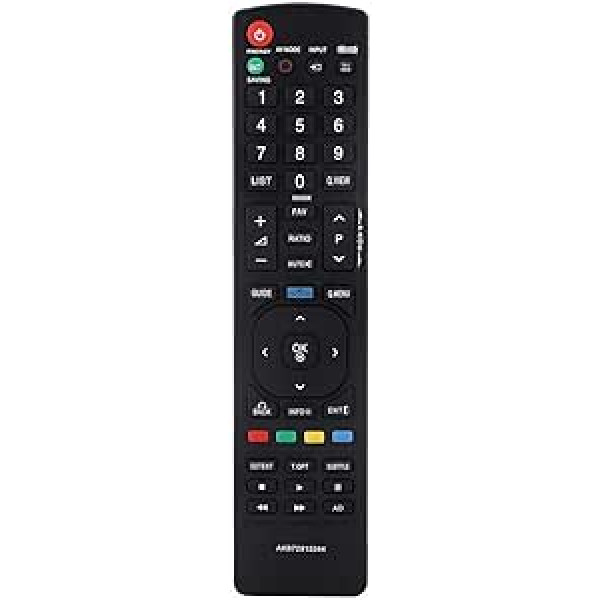 Bewinner Universal Remote Control, Controller Replacement for All Smart LCD LED TV Remote Control, Alemeines Moe 32LV2530 22LK330 26LK330 32LK330, Remote Control MOAKB72915244, Black