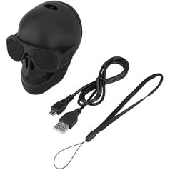 Petyoung Skull Head skaļrunis Pārnēsājams mini bezvadu Bluetooth stereo skaļrunis