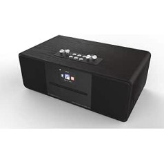 Albrecht DR 690 CD hibridinis radijas, 27690, interneto/skaitmeninis (DAB+)/FM radijas su CD grotuvu, įskaitant Bluetooth