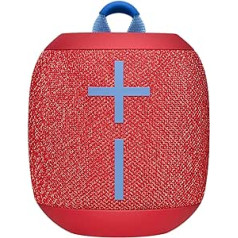 Ultimate Ears Wonderboom 2 Portable Bluetooth speaker, 360 ° sound, waterproof & dustproof, outdoor mode, connect two speakers for stereo sound, 13-hour battery life - red