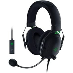 Razer RZ04-03230100-R3M1 BlackShark V2 vadu spēļu austiņas ar USB skaņas karti (melna)