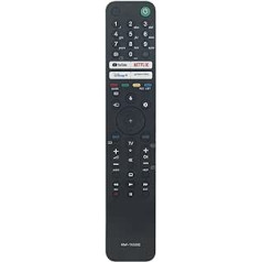 VINABTY RMF-TX520E RMFTX520E Balss tālvadības pults ir piemērota Sony Bravia W800, X80J, X81J, X82J, X85J, X90J, X92J, X93J, X94J, A80J sērijas televizoriem ar YouTube Netflix Dis-ney+ Prime-Video lietotņu taustiņiem