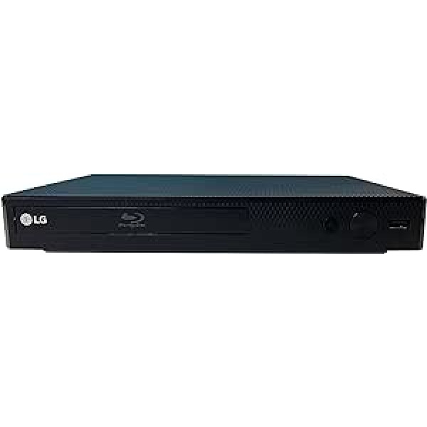 LG BP-250 Blu-Ray Player, Multi-Region Version, Smart, 110-240 Volt, Dynastar 1.8m HDMI Bundle