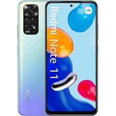 Xiaomi Redmi Note 11 viedtālrunis 64 GB, 4 GB RAM, divas SIM kartes, zvaigznes zila