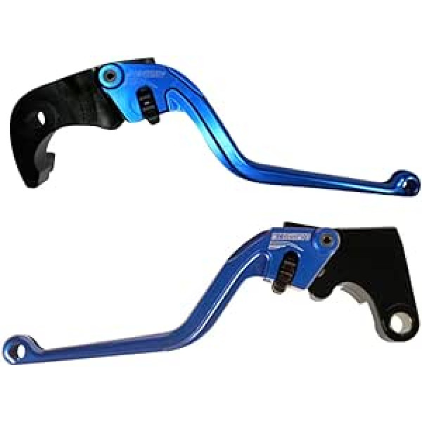 ACCOSSATO Blaues Paar Hebel für Honda Cbr600 RR von 2007 bis 2021 (CC 599)