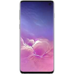 Samsung Galaxy S10 — Enterprise Edition — viedtālrunis (15,5 cm (6,1 collas) 128 GB iekšējā atmiņa, 8 GB RAM, Android, Prism Black) Vācu versija