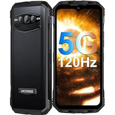 DOOGEE V30T Dimensity 1080 āra mobilais tālrunis 5G, 20GB + 256GB/2TB 10800mAh 66W ātrā uzlāde, āra viedtālrunis bez līguma 108MP + 20MP Night Vision, 6,58 collu FHD+ 120/Hz IP6 Android8 /120Hz