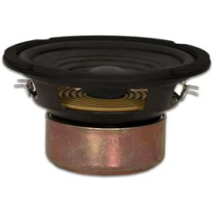 Goldwood Sound Dual Voice Coil 16,5 cm pakaitinis garsiakalbis žemų dažnių garsiakalbis juodas (GW-406D)