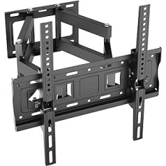 Muchen TV Wall Mount Swivelling Tilting TV Mount for 26-55 Inch Flat & Curved TV Monitor up to 30 kg Max. VESA 400 x 400 mm TV Mount