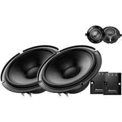 Pioneer TS-Z65C 2 Wege Komponenten Lautsprechersystem 17 cm