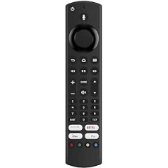 New Replacement Remote Control for Ferguson Fire TV with Alexa Voice Remote for Model F4020AFR NO30107-001599-001 Remote Controller