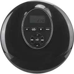PUSOKEI Portable CD Player - Small CD Player, Lightweight and Shockproof Music Disc Player, Home Car and Travel