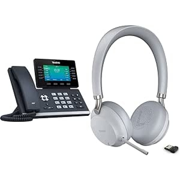 Yealink IP tālrunis SIP-T54W VoIP tālrunis melns + BH72 Lite Teams USB-A