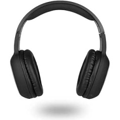 NGS ARTICA Pride Black — bezvadu Bluetooth austiņas ar mikrofonu, 7 stundu akumulatora darbības laiks, 20 Hz, melns