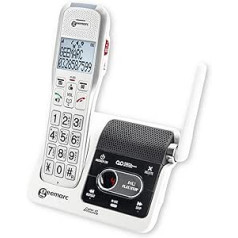 Geemarc Amplidect 595 U.L.E. - High Amplified Cordless Phone with Caller ID, Answering Machine and Caller Blocking Function, Hearing Aid Compatible