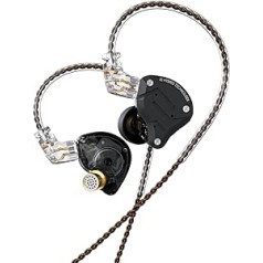 CCA KZ ZS10 Pro 4ba+1dd Bass Drive In Ear Austiņas HiFi Stereo Austiņas Sviedru austiņas Sporta Austiņas Troksni izolējoši Monitori Mūziķiem DJ Austiņas 2 Pin Noņemams Kabelis