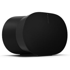 Sonos Era 300. Sajūtiet skaņu visapkārt. Ar nākamās paaudzes audio, Era 300 ieskauj jūs ne tikai, bet arī liek jums pievienoties jūsu mūzikai. (Melns)