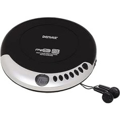 Denver DMP-389 tragbarer MP3/CD grotuvas schwarz