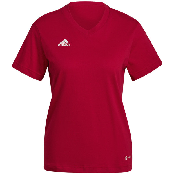 Adidas ENTRADA 22 Tee HC0441 / raudona / XS