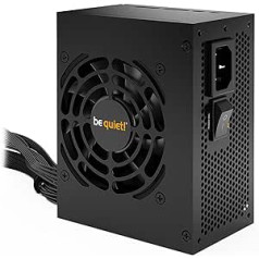 be quiet! SFX Power 3 300 W, 80 Plus Bronze, Temperature-Controlled 80 mm Quality Fan, Strong 12 V Cable, PCIe Connection for GPU Support, BN320