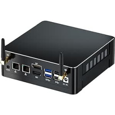 Thdeukoty Mini Computer i9-12900H, galddators Windows 11 Pro, 64G RAM 1T Pcie 4.0 SSD, Dual LAN WiFi 6 Bluetooth 5.1 Home Business, DP/HDMI/Type-C trīskāršs displejs