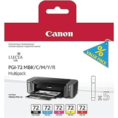 Canon PGI 72 MBK oriģinālais Tintenpatrone Schwarz Mate für Pixma Drucker PRO10 PRO10S