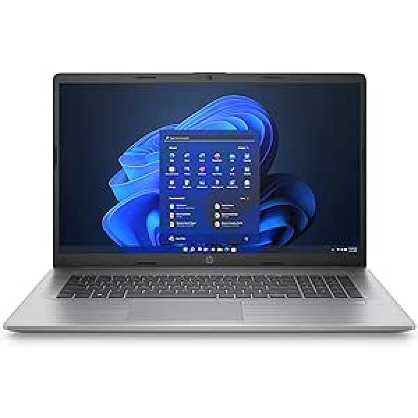 HP 470 G9 biznesa klēpjdators | 17,3 collu IPS FHD displejs | Intel Core i7-1255U | 32 GB DDR4 RAM | 1TB SSD | Intel Iris Xe grafikas karte | Windows 11 Pro | QWERTZ tastatūra | Sudrabs