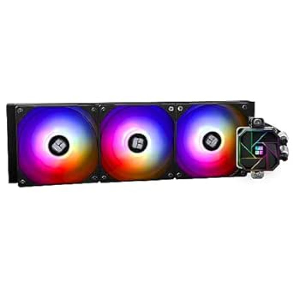 Thermalright Aqua Elite 360 V3 skysto procesoriaus aušintuvas, 360 aušinimo serija, 3 x 120 mm PWM ventiliatoriai, S-FDB guoliai, skirti AMD/AM4/AM5, INTEL LGA1150/1151/1155/1156/1200/170PU1, DeIO CPU